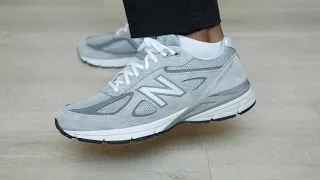 Solid! New Balance 990v4 'Grey' U990GR4 Review & On Feet (2016/2023)