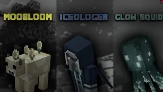 Moobloom, Iceologer e Glow Squid - Minecraft Edit