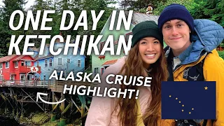 24 Hours in Ketchikan & Alaska Cruise Ship Tour! 🌲