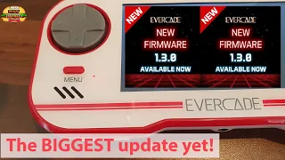 Evercade Firmware Update 1.3.0 - The BIGGEST update yet!