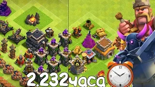 СКОЛЬКО ВРЕМЕНИ УЙДЕТ НА ПРОКАЧКУ С ТХ8 ДО ТХ9!? CLASH OF CLANS