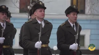 Ранковий церемоніал вшанування загиблих Українських героїв 19 грудня