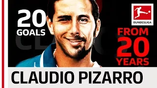 Claudio Pizarro - 20 Years 20 Goals
