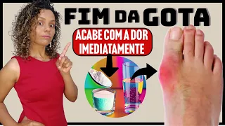 Dica Fácil, Natural e Barata para acabar com a gota e diminuir o ácido úrico #gota