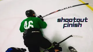 RIVALRY game gets physical | GoPro Hockey