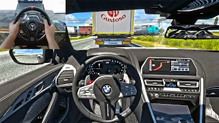 2022 BMW M8 Competition  G16 – Euro Trucks Simulator 2 [Steering Wheel Gameplay]