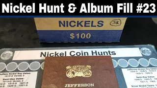 Nickel Hunt and Album Fill #23 - Hard to Find Circulated Nickel Boxes