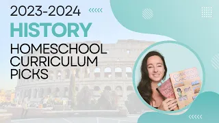 2023-2024 Secular History Curriculum Choices- Grade 2 & Grade 5