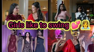 Girls like to swing 💕👸👭Maddam sir Vm