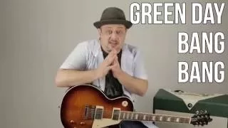 Green Day Bang Bang Guitar Lesson + Tutorial