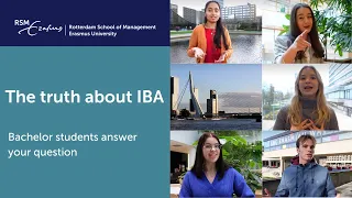 Q&A with International Business Administration BSc students