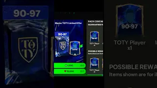 90-97 Master TOTY Pack ✅ #FCMobile