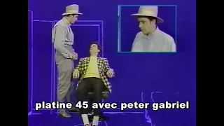 Peter Gabriel at French TV