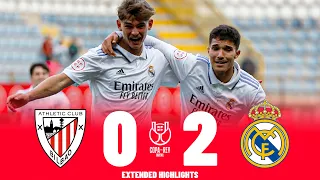 Real Madrid vs Athletic Club | Highlights | Copa Del Rey Juvenil Sub-19 Semi Final 08-03-2023