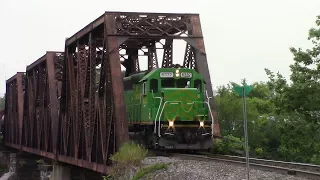 NBSR 6332 leads 908 East on the Mattawamkeag Sub 7/7/17