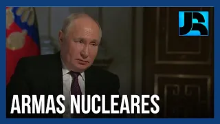 Vladimir Putin afirma que Rússia está pronta para utilizar armas nucleares