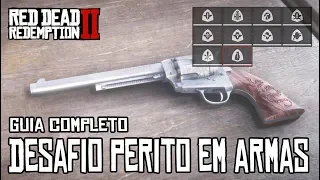 RED DEAD REDEMPTION 2 - DESAFIOS PERITO EM ARMAS (GUIA COMPLETO)