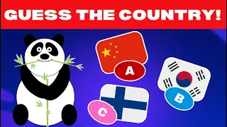 CAN YOU GUESS THE COUNTRY FROM ITS NATIONAL ANIMAL?! FUN TRIVIA!