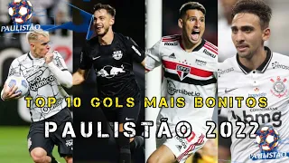 Top 10 Gols - mais bonitos do campeonato paulista em 2022