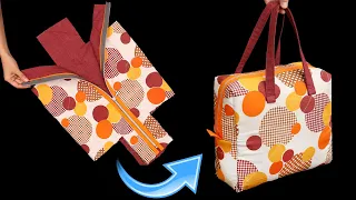 A few people know that this is the easiest way to sew a bag!