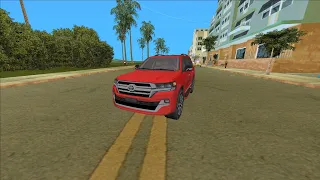 GTA Vice City-Тест драйв Toyota Land Cruiser 200 обзор