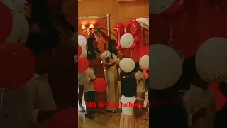 Tuwa ng mga kidz sa pahputok ng balloons/18th birthday balloons