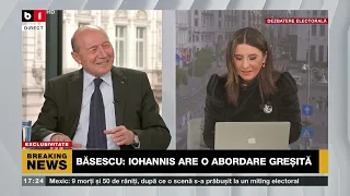 Băsescu, despre candidatura lui Iohannis la șefia NATO.  B1TV_23 mai 2024