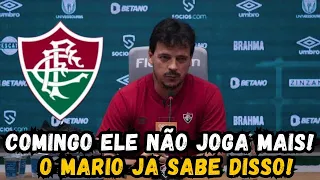 IR,RAPAZ!DINIZ PERDEU A PACIÊNCIA E CRAQUE CAMPEÃO DA LIBERTADORES COM O FLU ESTAR DE MALAS PRONTAS!