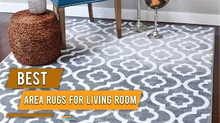 Best Area Rugs for Living Room In 2023 - Top 5 Review | Polyester/Polypropylene Area Rugs