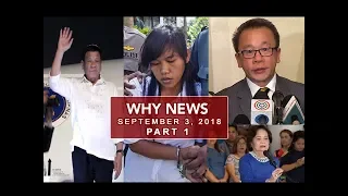 UNTV: Why News (September 3, 2018) Part 1