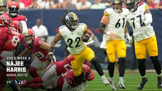 HIGHLIGHTS: Najee Harris' best plays in 103-yard game at Texans | Pittsburgh Steelers