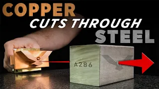 FIRST EVER 3D Printed COPPER Electrode CUTS Into A286 Stainless | EDM