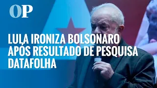 Lula comenta resultado do Datafolha: "Bolsonaro não dormiu"