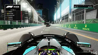 F1 24 - Marina Bay Street Circuit (Singapore Grand Prix) - Gameplay (PS5 UHD) [4K60FPS]