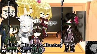 【『 Hxh ( Hunter x Hunter) react to Nezuko』】