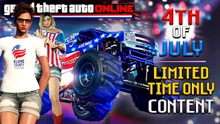 LIMITED EDITION Vehicles, Weapons & Clothing | Independence Day 2023 (GTA 5 Online)