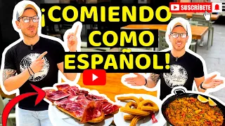 UN DÍA COMIENDO COMO ESPAÑOL ( Un cubano en Alicante,España ) Robertalba Vlogs