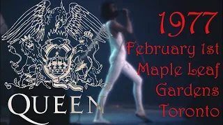 Queen - 8mm - 4K video - February 1st, 1977 Maple Leaf Gardens Toronto