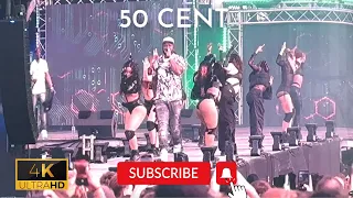 Unforgettable Moment: 50 Cent Shuts Down Wireless Stage While Performing 'Ayo Technology'