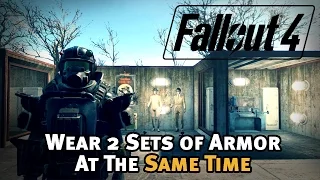 Fallout 4 - Armor Stack Glitch! Wear 2 Sets Of Armor Together! (After Patch 1.7/1.10)