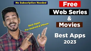 Best Apps to Watch Movies & Web Series for Free in 2023 | Free OTT Apps for iPhone & Android