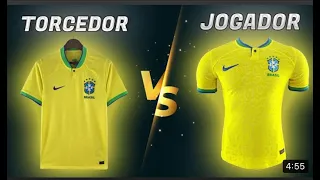 Diferenças versão torcedor e jogador Brasil 2022