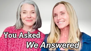 Answering YOUR questions...Fav Skin Care, Staying Slim Over 60, HRT, Romance and more!