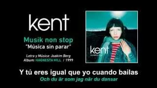 KENT — "Musik non stop" (Subtítulos Español - Sueco)