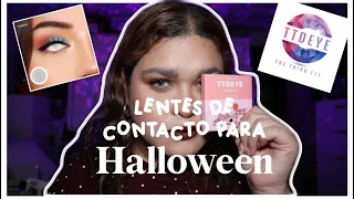 LENTES DE CONTACTO PARA HALLOWEEN BY TTDEYE