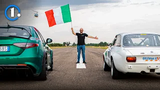 Alfa Romeo nuova GIULIA GTAm vs GIULIA GTAm (‘71)