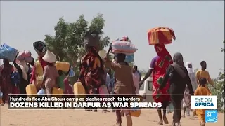 Dozen killed in Darfur town as war in Sudan spreads • FRANCE 24 English