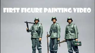 Tamiya 1/35 How-to Figure Painting #scalemodeling #ScaleModelPainting ＃DioramaFigures