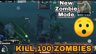 kill 100 zombies in battleground mobile india |Pubg| in zombie mode