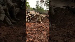 Trench Lord! | *U.S Infantry digging a foxhole dual wielding E-Tools